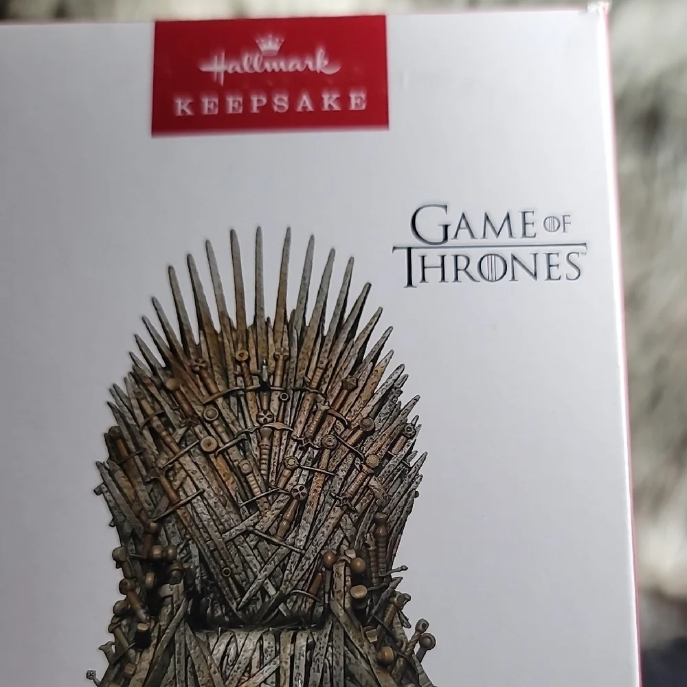 Hallmark Keepsake Game of Thrones Iron Throne Ornament  2022